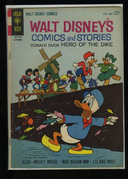 Walt Disney's Comics and Stories #288 VG 1964 Gold Key Carl Barks Comic Book