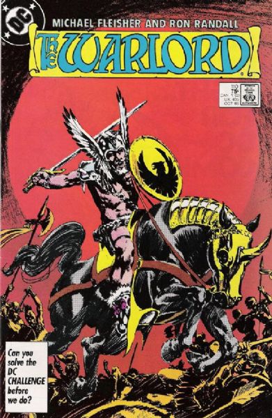 Warlord #110 VG 1986 DC Comic Book