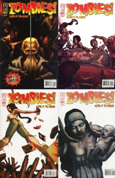 Zombies: Eclipse of the Undead SET #1-4 NM 2006 IDW Comic Book