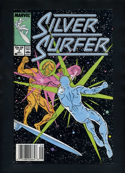 The Silver Surfer (1987) 3 Newsstand 1987 Marvel NEWSSTAND Comic Book