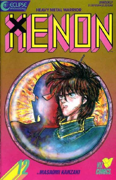 Xenon #12 VF/NM 1988 Eclipse Comic Book