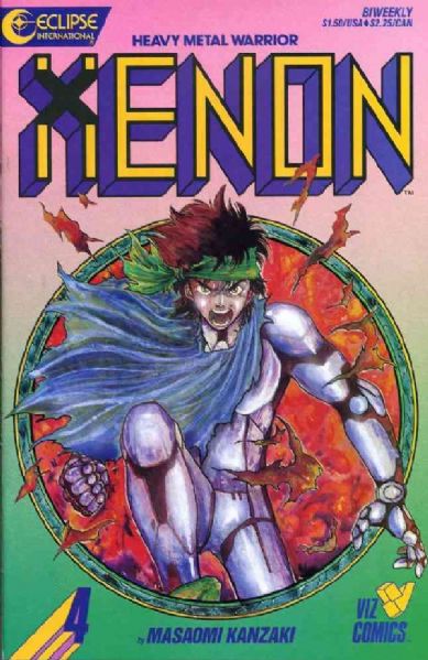 Xenon #4 VF/NM 1988 Eclipse Comic Book