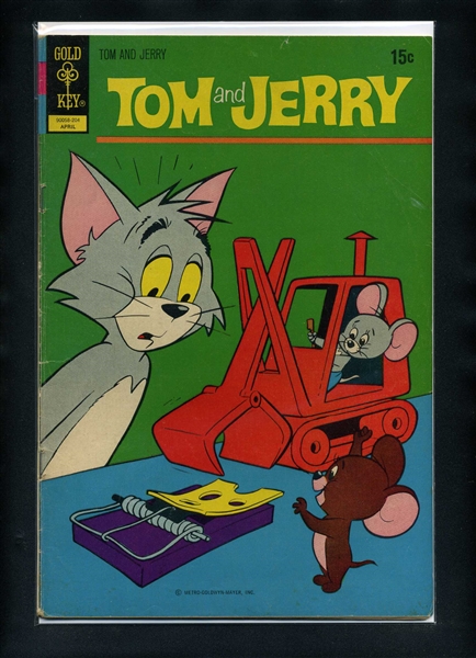 Tom & Jerry Comics #263 VG 1972 Gold Key Comic Book