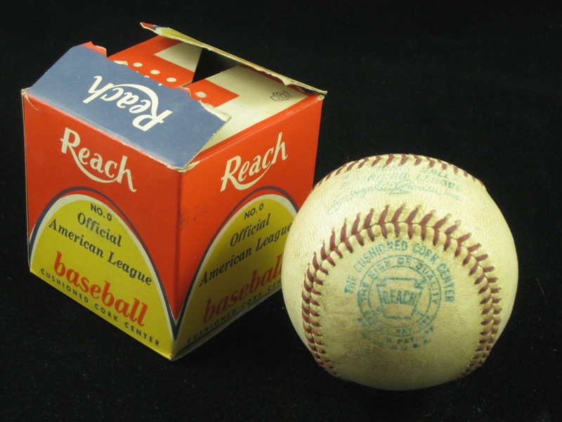 1960-69 Official American League Baseball (Joseph Cronin) Game Used