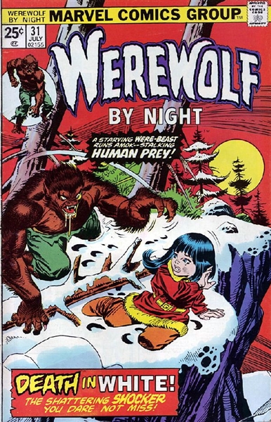 Werewolf By Night #31 F/VF 1975 Marvel Comic Book