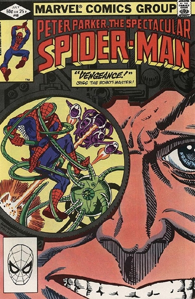 The Spectacular Spider-Man #68 VF 1982 Marvel vs Robot Master Comic Book