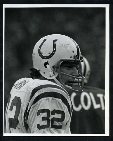 1970s MIKE CURTIS Baltimore Colts NFL Original News Photo Type 1
