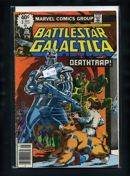 Battlestar Galactica #3 G 1979 Marvel Comic Book