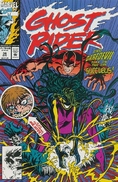 Ghost Rider (V2) #36 NM 1993 Marvel Daredevil App Comic Book
