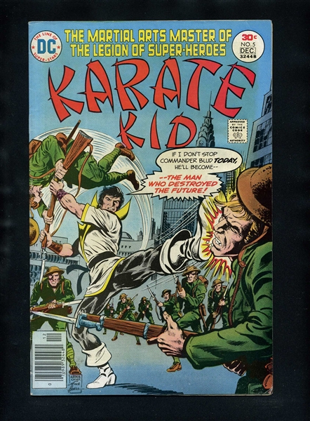 Karate Kid #5 VG/F 1976 DC 1st Commander Blud Comic Book