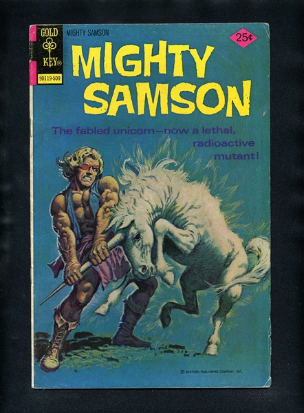 Mighty Samson #29 VG/F 1975 Gold Key Comic Book