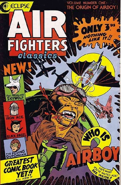 Air Fighters Classics #1 VF/NM 1987 Eclipse Comic Book