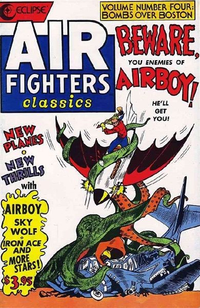 Air Fighters Classics #4 VF 1988 Eclipse Comic Book