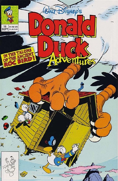 Donald Duck Adventures (Disney) #16 VF 1991 Disney Comic Book