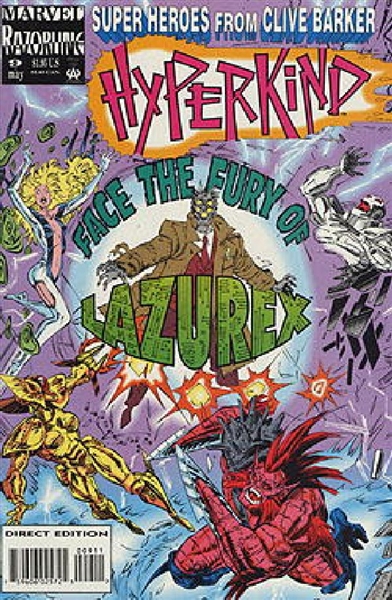 Hyperkind #9 VF 1994 Marvel (Razorline) Clive Barker Final Issue Comic Book