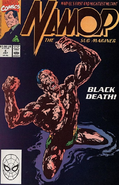 Namor Sub-Mariner #4 F/VF 1990 Marvel Comic Book