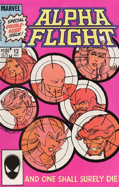 Alpha Flight #12 VG 1984 Marvel Comic Book