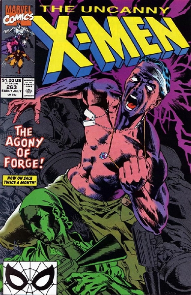 Uncanny X-Men #263 VG 1990 Marvel Comic Book