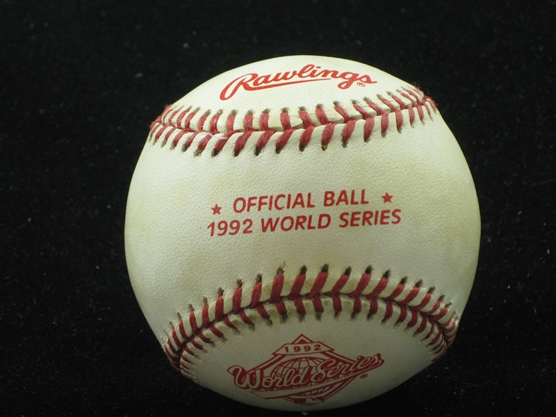 1992 Official World Series Baseball NEW UNUSED Toronto Blue Jays Atlanta Braves