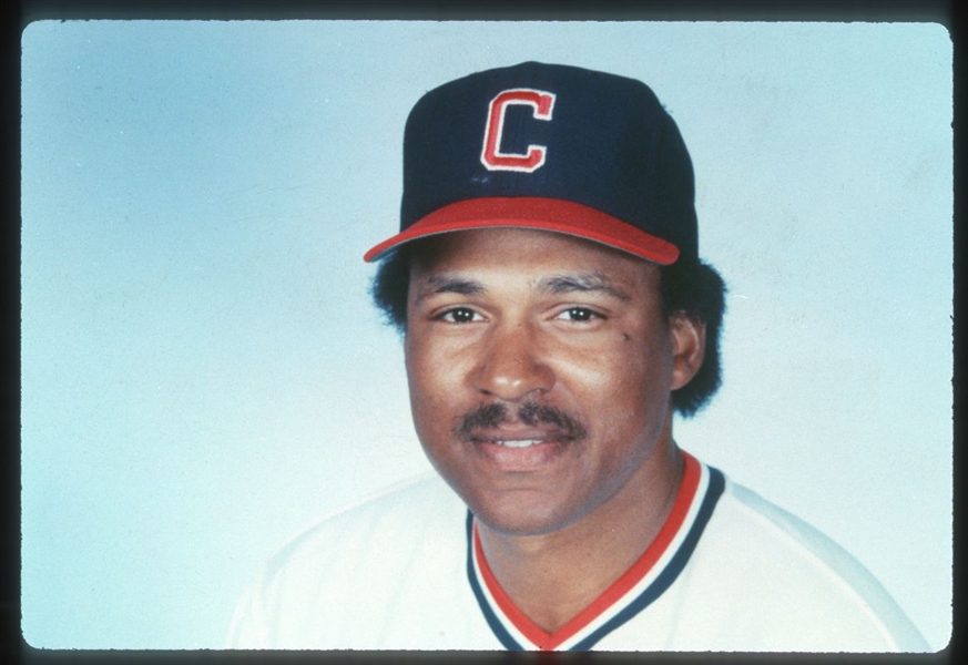 1985 Original Slide Transparency ANDRE THORNTON Cleveland Indians