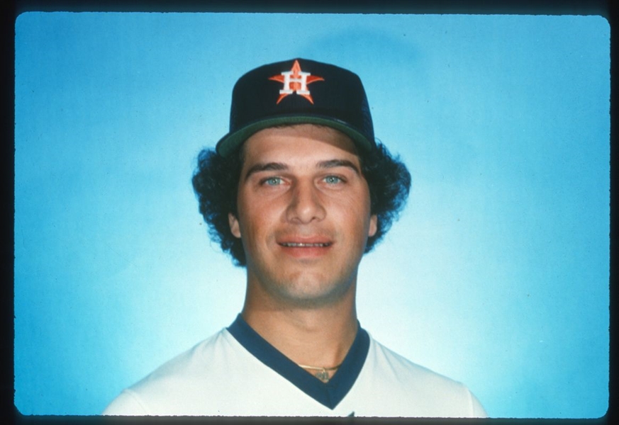 1985 Original Slide Transparency FRANK DIPINO Houston Astros