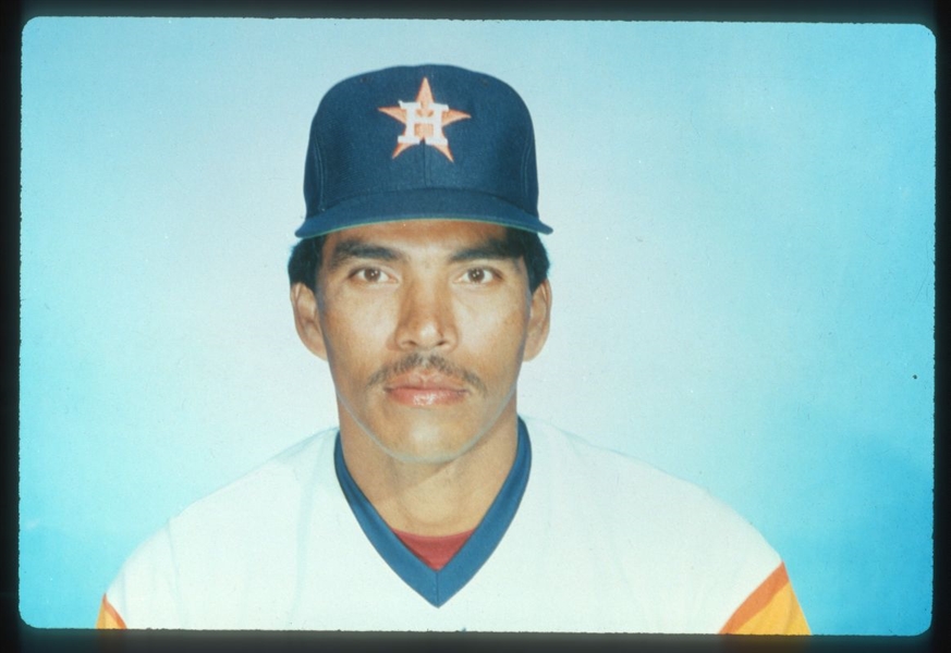 1985 Original Slide Transparency JOSE CRUZ Houston Astros
