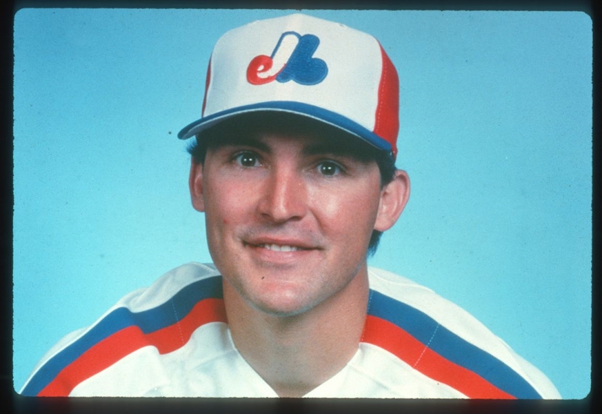 1985 Original Slide Transparency MIKE FITZGERALD Montreal Expos