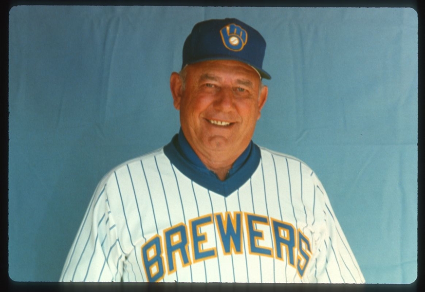 1985 Original Slide Transparency GEORGE BAMBERGER Milwaukee Brewers