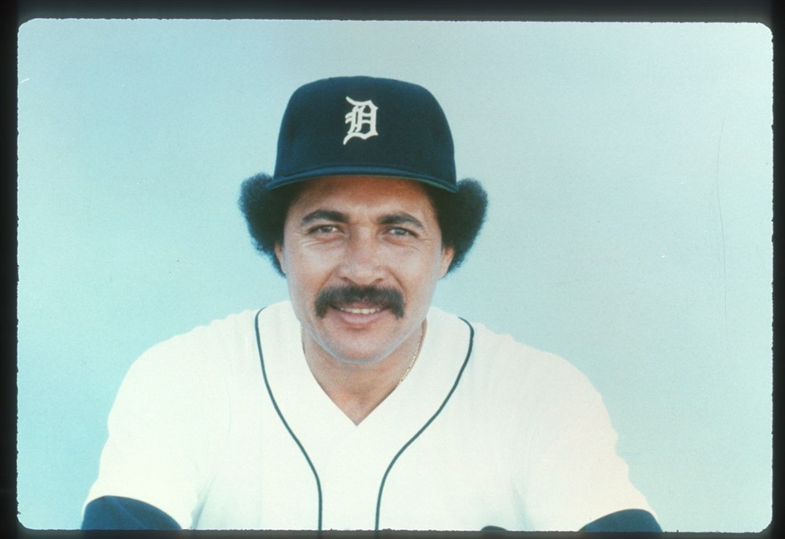 1985 Original Slide Transparency WILLIE HERNANDEZ Detroit Tigers