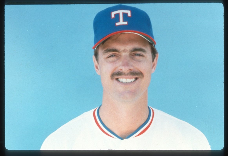 1985 Original Slide Transparency FRANK TANANA Texas Rangers