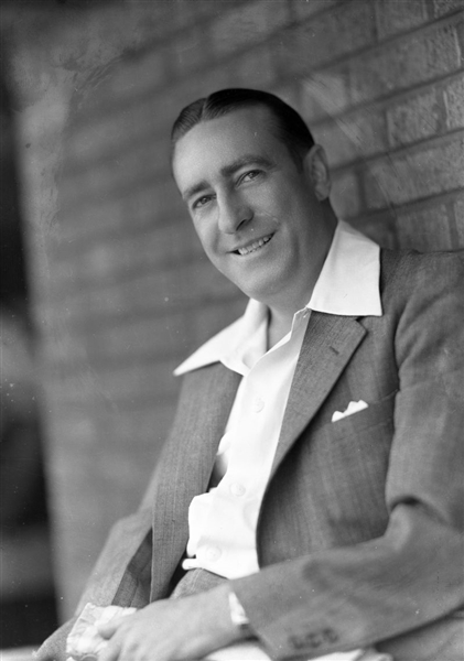 1930s Dodgers EDWARD ONDERDONK - #1 FAN Original GEORGE BURKE Photo Negative