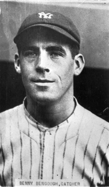 Yankees BENNY BENGOUGH ca 1923-30 Vintage GEORGE BURKE 3rd Gen Photo Negative