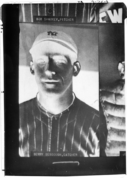 Yankees BENNY BENGOUGH ca 1923-30 Vintage GEORGE BURKE 3rd Gen Photo Negative