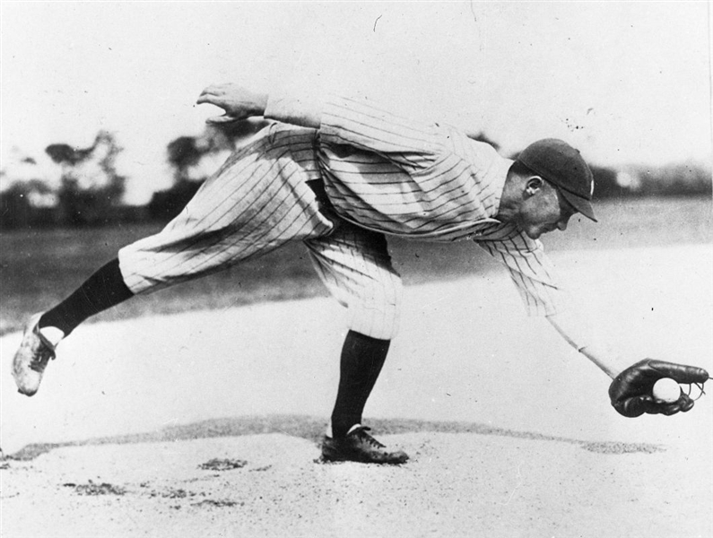 1926 New York Yankees SPENCER ADAMS Vintage GEORGE BURKE 2nd Gen Photo Negative