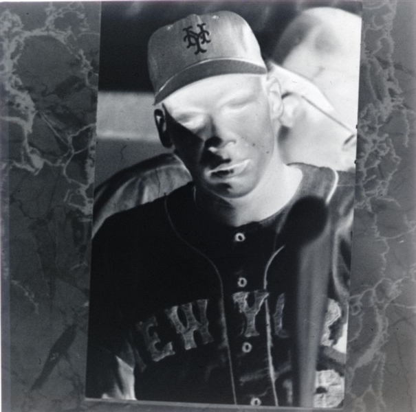 1960s New York Mets CURTIS BROWN Vintage GEORGE BRACE 2nd Gen Photo Negative