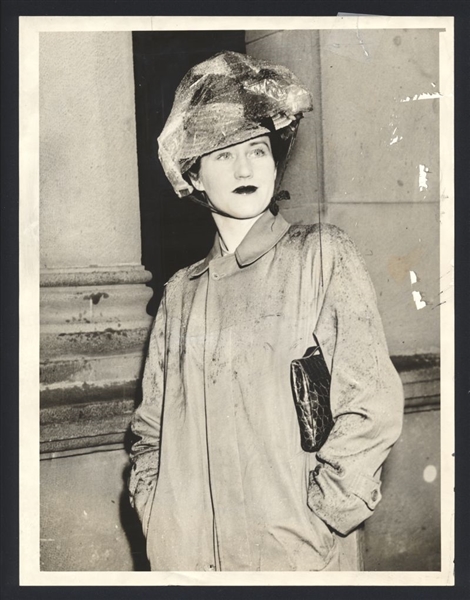 1939 SYLVIA BERGEN Models' Spotlight Club Member Vintage Original Photo