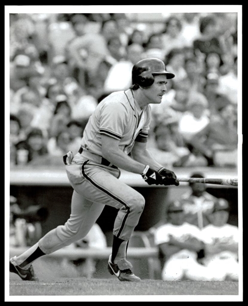 1983 Milwaukee Brewers CHRIS W SMITH Batting Original Photo Type 1