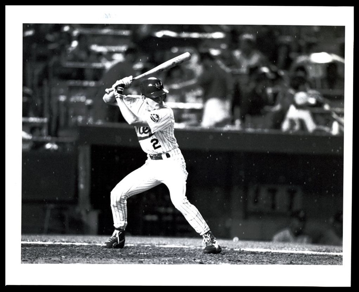 1993 New York Mets SCOTT BRADLEY Batting Original Photo Type 1