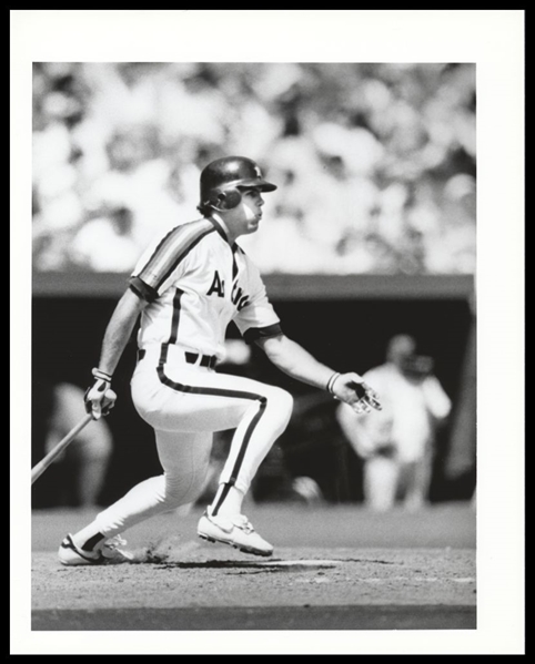 1989 Houston Astros KEN CAMINITI Batting Original Photo Type 1