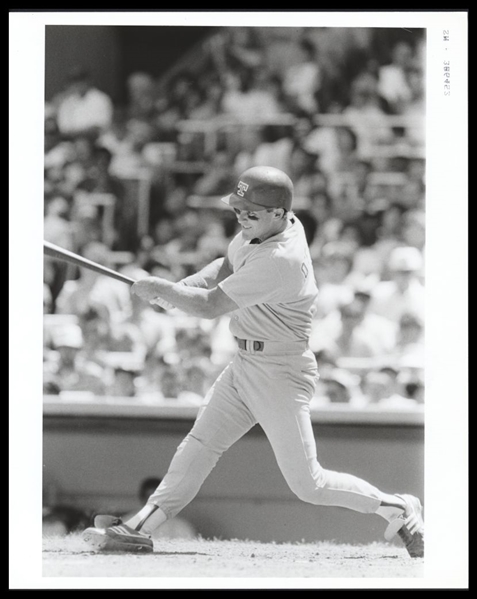1987 Texas Rangers PETE M O'BRIEN Batting Original Photo Type 1