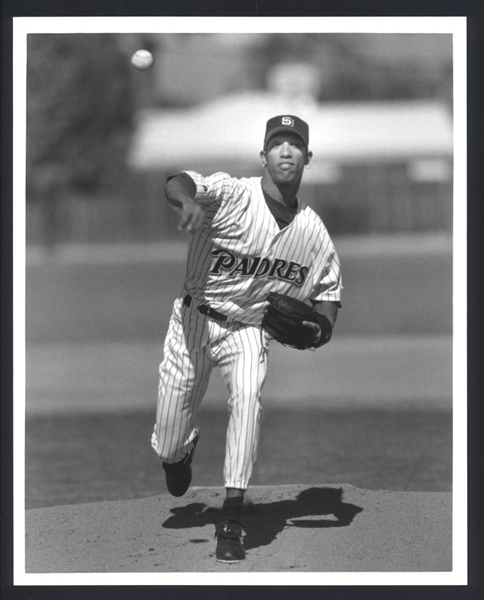 1990s San Diego Padres MARC KROON Pitching Original Photo