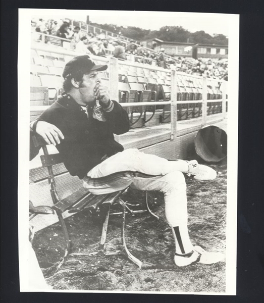 1981 Houston Astros DAVID CLYDE Is Bored Original Photo Type 1
