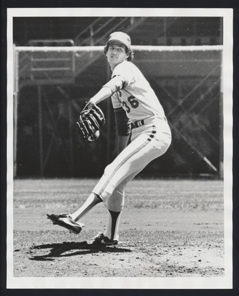 1981 New York Mets GREG A HARRIS Original Photo Rookie Type 1