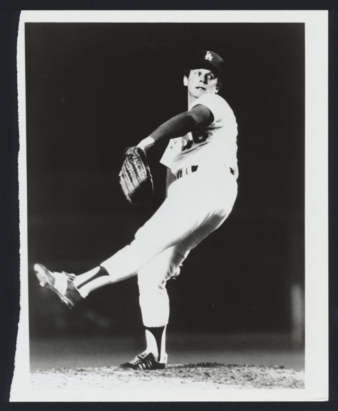 1989-91 Los Angeles Dodgers MIKE HARTLEY Original Photo