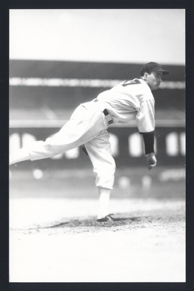 ED DURHAM Real Photo Postcard RPPC 1933 Chicago White Sox George Burke 