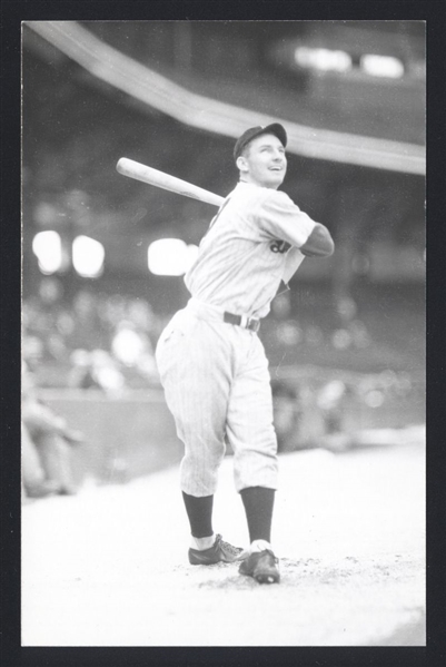 GEE WALKER Real Photo Postcard RPPC 1932-33 Detroit Tigers George Burke 