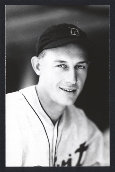 JO-JO WHITE Real Photo Postcard RPPC 1934-37 Detroit Tigers George Burke 