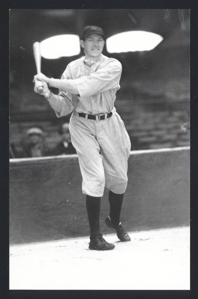 BILL DICKEY Real Photo Postcard RPPC 1929-32 New York Yankees George Burke