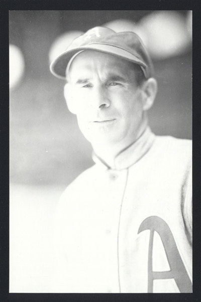 EARLE MACK Real Photo Postcard RPPC 1931-50 Philadelphia Athletics George Burke