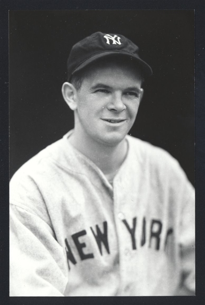 MYRIL HOAG Real Photo Postcard RPPC 1931-38 New York Yankees George Burke